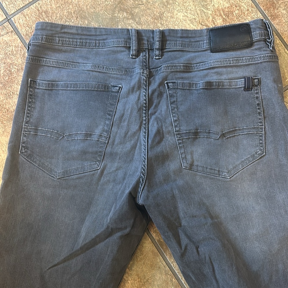 Buffalo Straight Stretch Grey Jeans - Picture 4 of 5